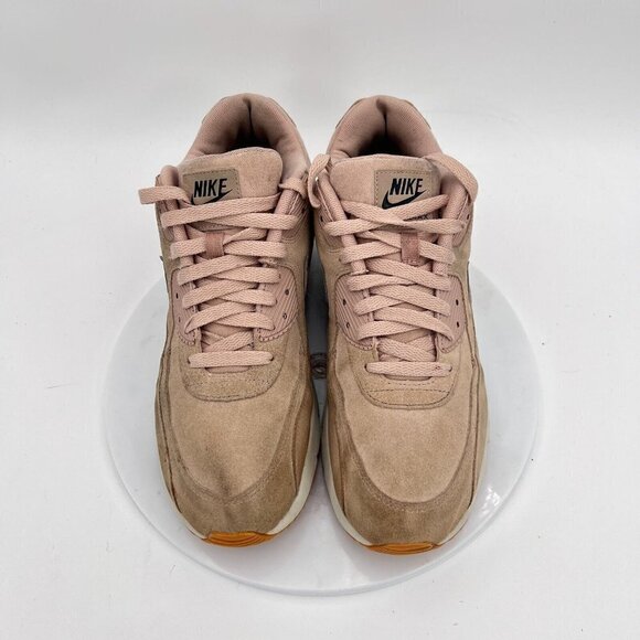 Nike Air Max 90 Ultra 2.0 Women Size 11 924447-201 Particle Beige Suede Shoes - Picture 3 of 14